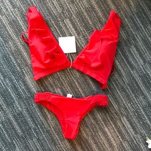 Red bikini